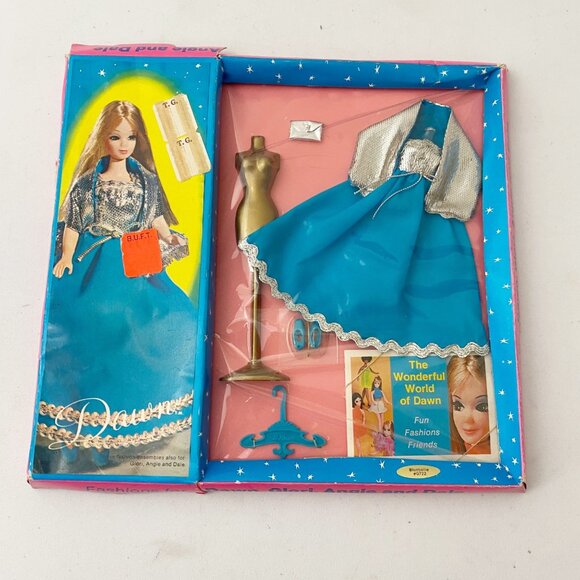 Topper Other - Vintage 70s Dawn Topper Toys Doll Clothes Outfit Bluebelle